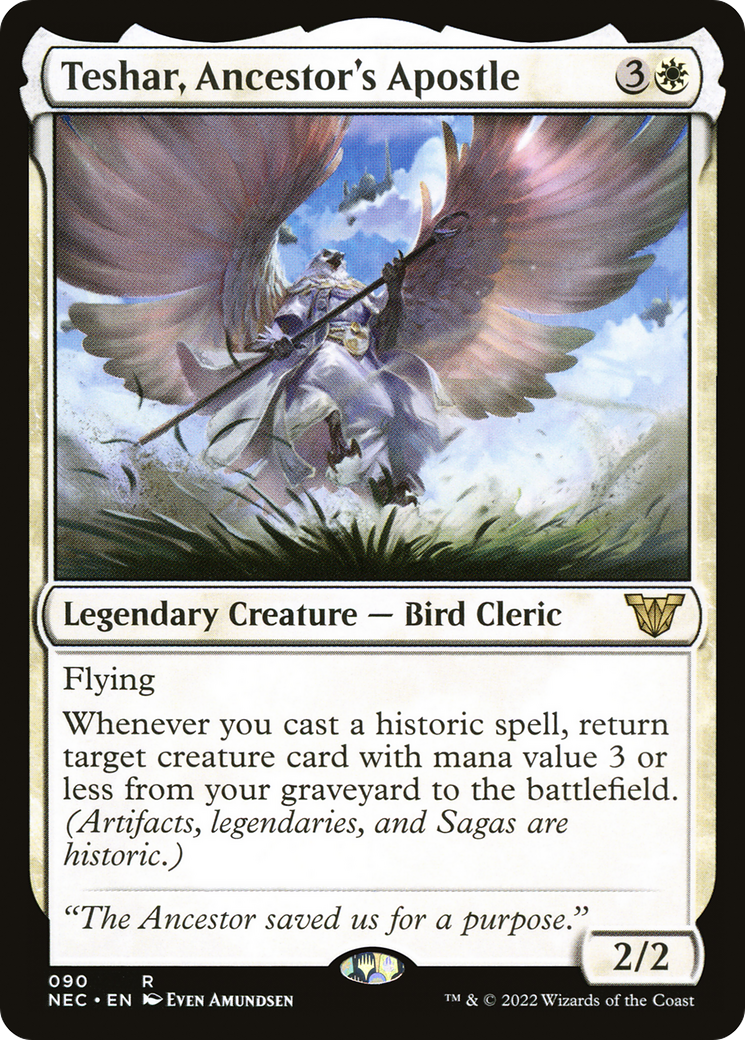 Teshar, Ancestor's Apostle (NEC) 90 - WZRD TCG