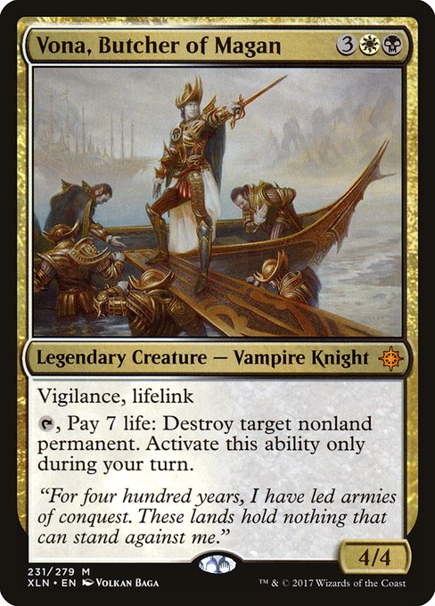 Vona, Butcher of Magan front