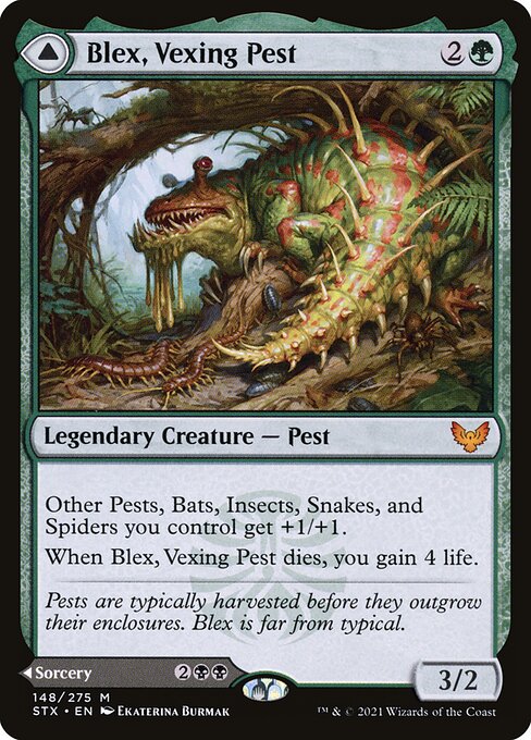 Blex, Vexing Pest // Search for Blex front