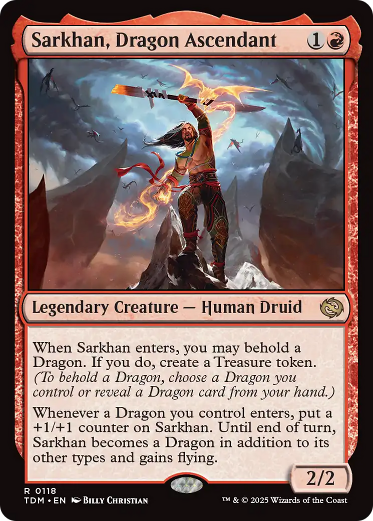 Sarkhan, Dragon Ascendant (TDM) 118