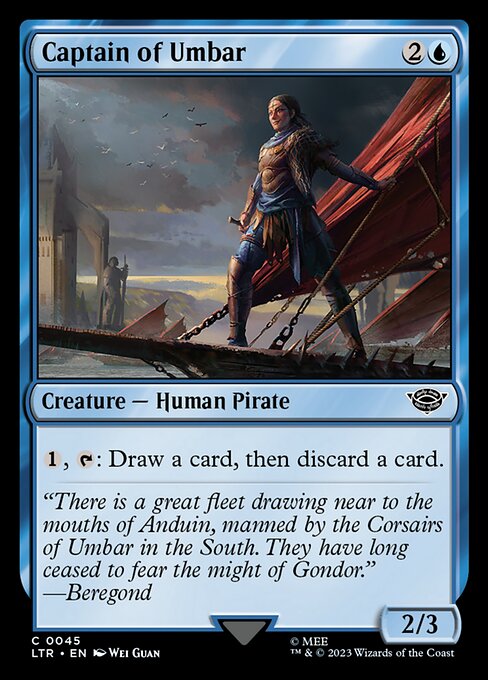 Captain of Umbar front