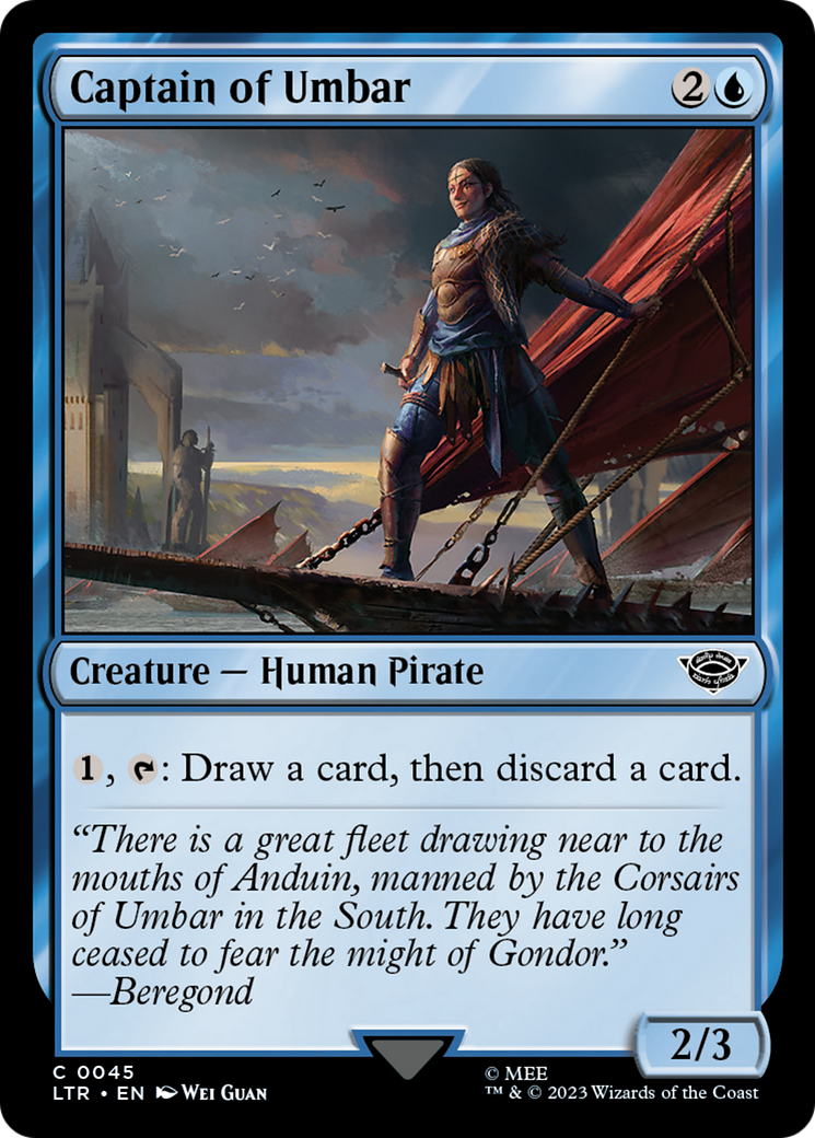 Captain of Umbar (LTR) 45 - WZRD TCG