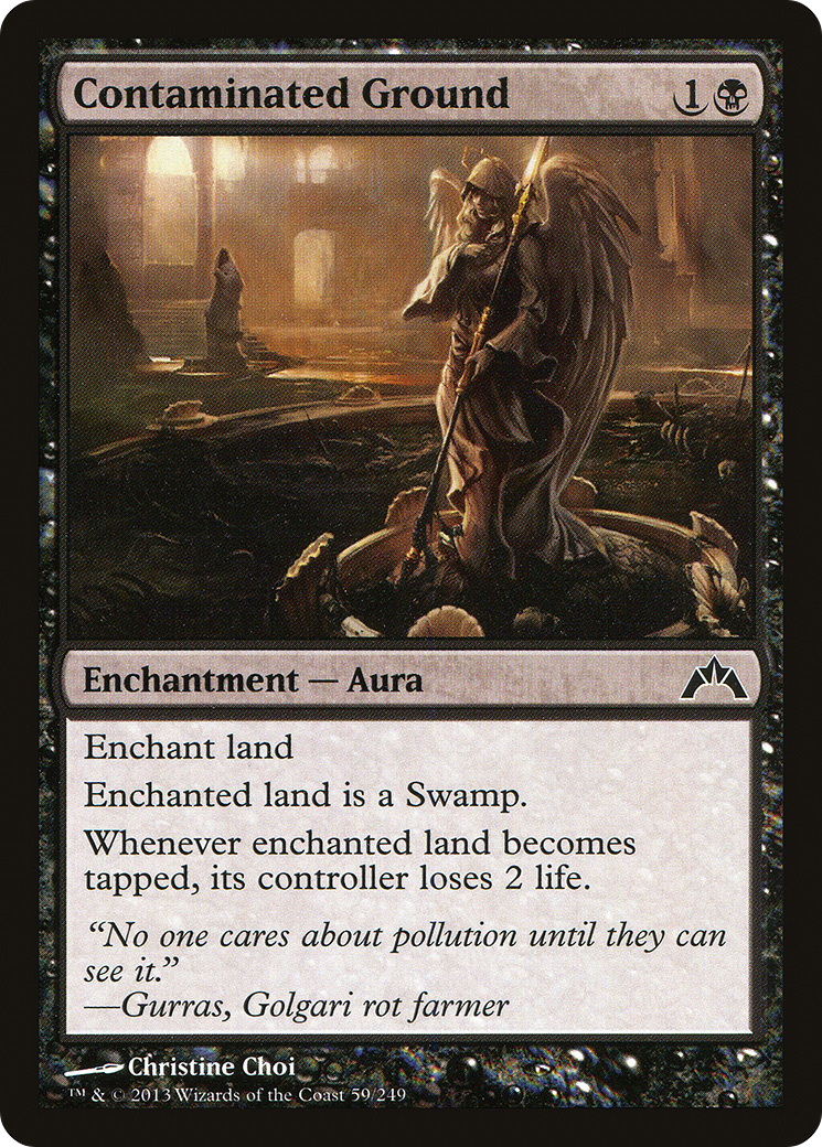 Contaminated Ground (GTC) 59 - WZRD TCG