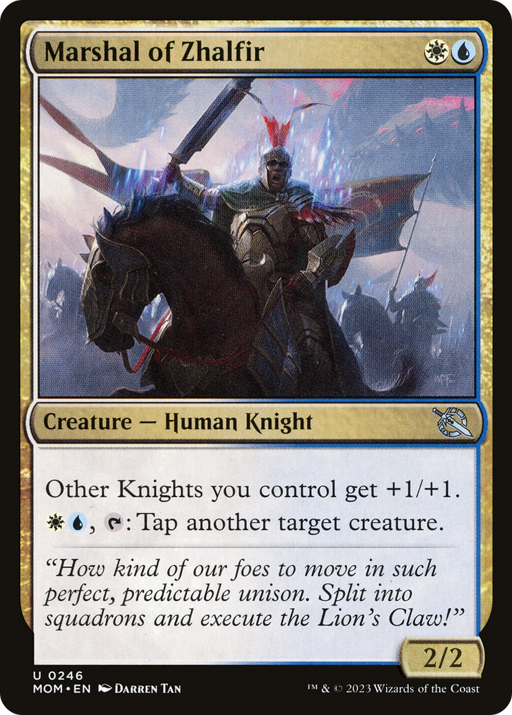 Marshal of Zhalfir (MOM) 246 - WZRD TCG