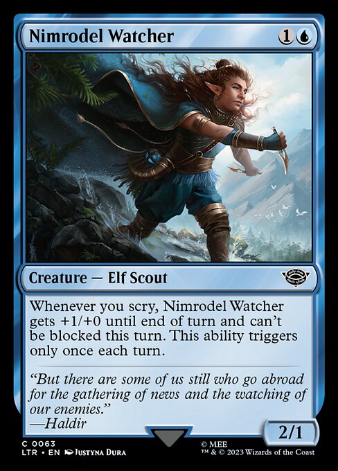 Nimrodel Watcher front