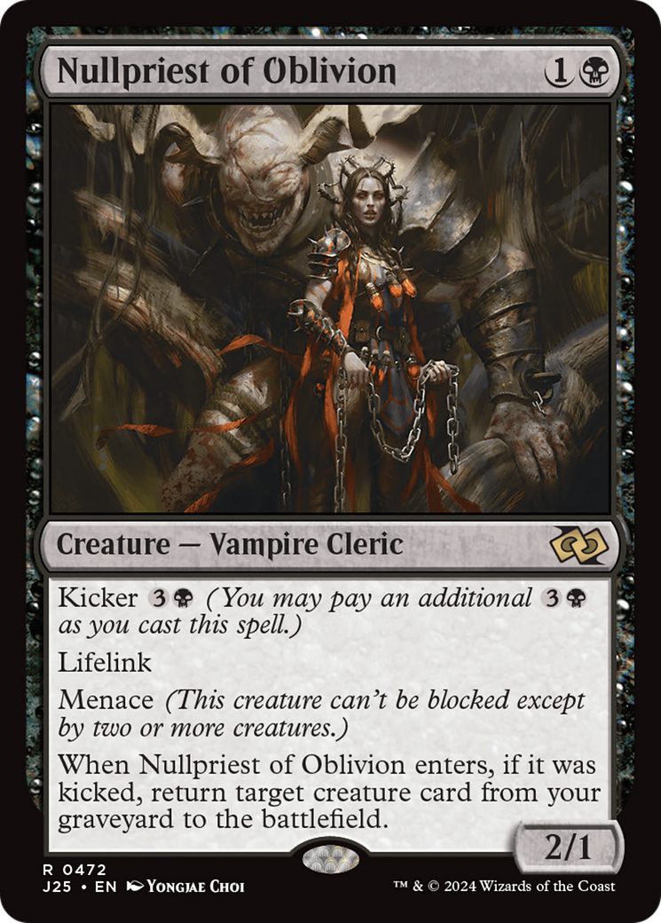 Nullpriest of Oblivion (J25) 472 - WZRD TCG