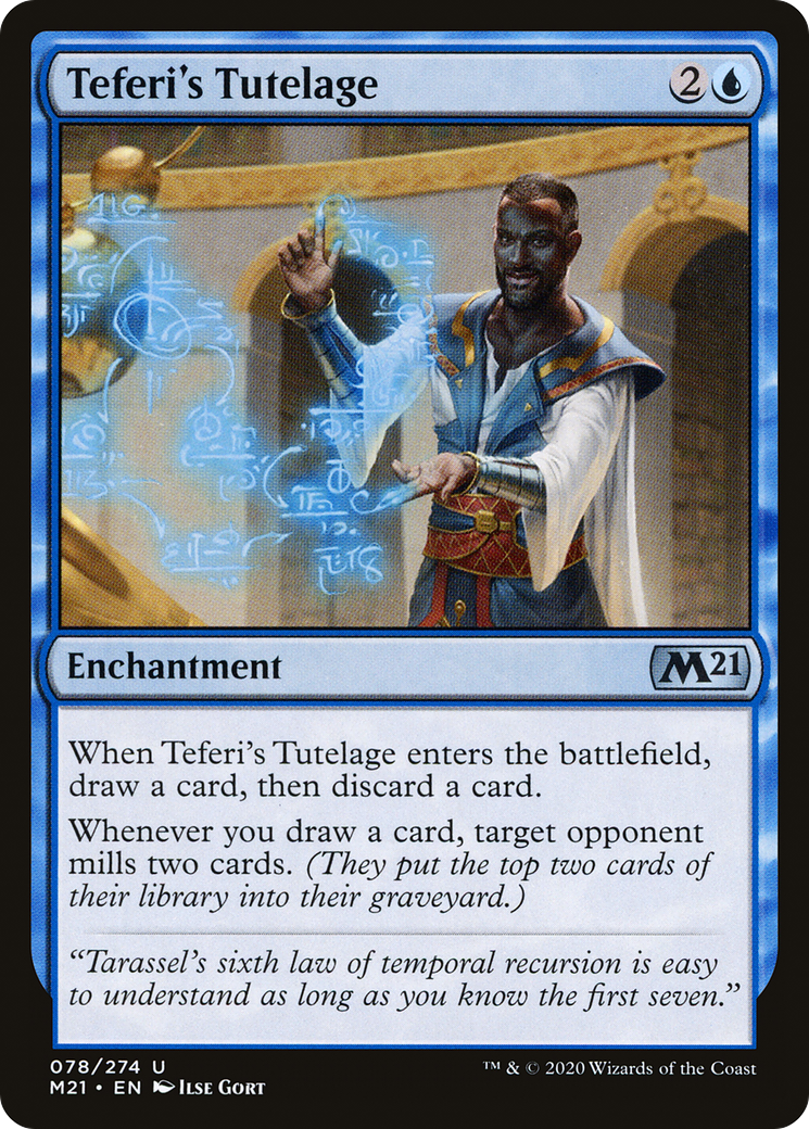 Teferi's Tutelage (M21) 78 - WZRD TCG