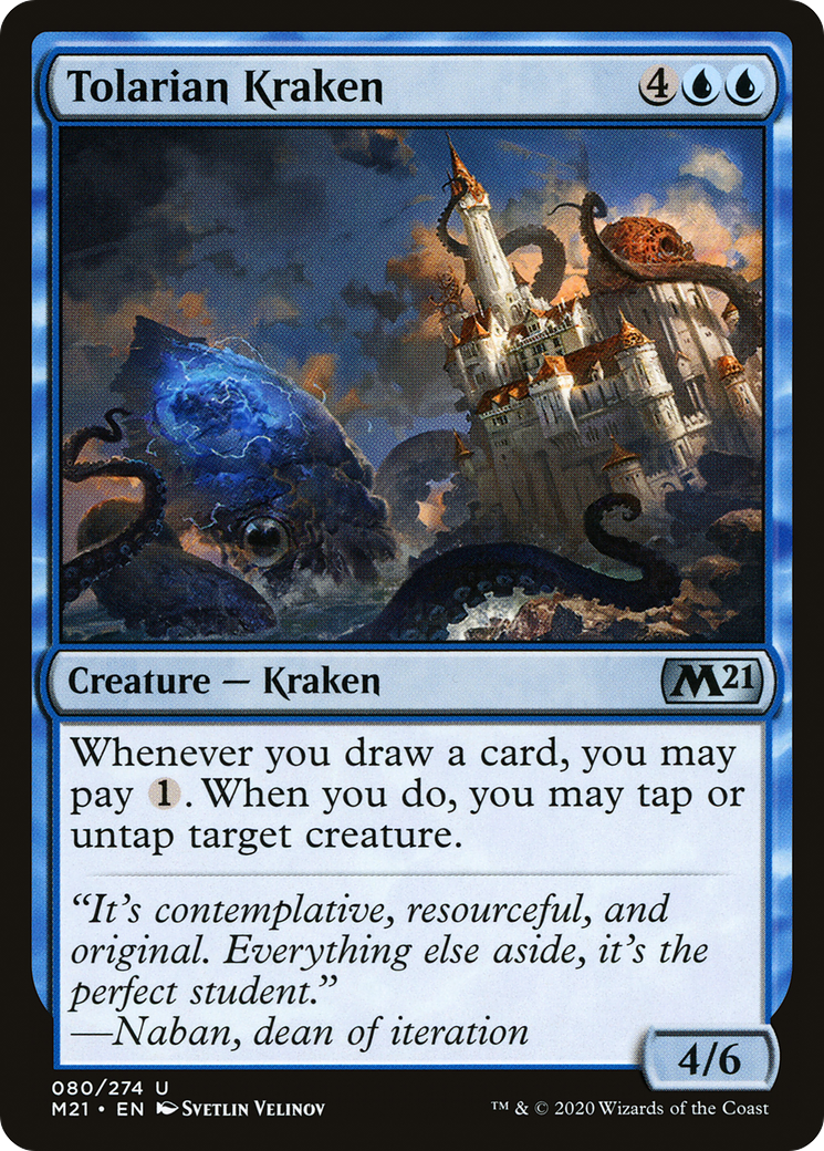 Tolarian Kraken (M21) 80