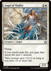 Angel of Vitality (FDN) 706 - WZRD TCG