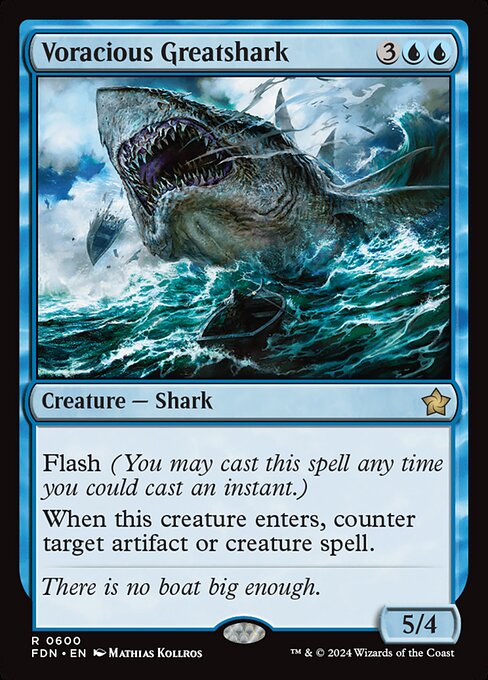 Voracious Greatshark front