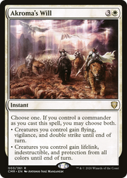 Akroma's Will (CMR) 3