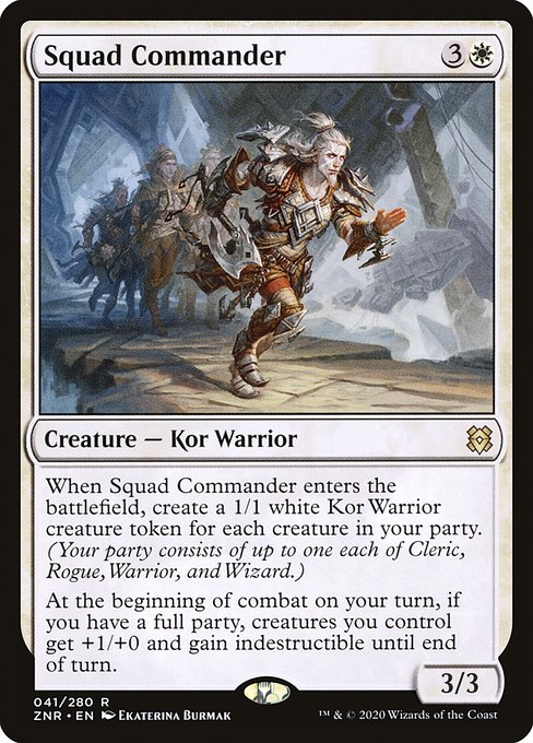 Squad Commander front