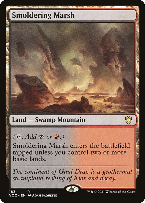 Smoldering Marsh front