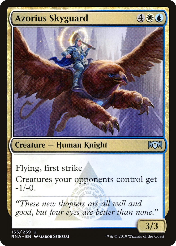 Azorius Skyguard (RNA) 155 - WZRD TCG