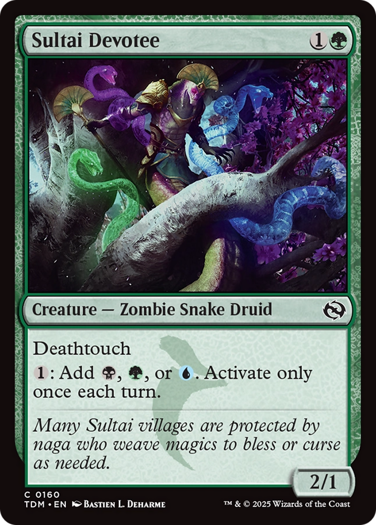 Sultai Devotee (TDM) 160 - WZRD TCG