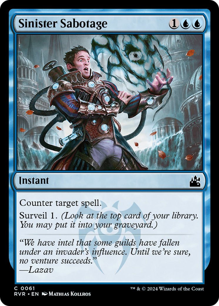 Sinister Sabotage (RVR) 61 - WZRD TCG