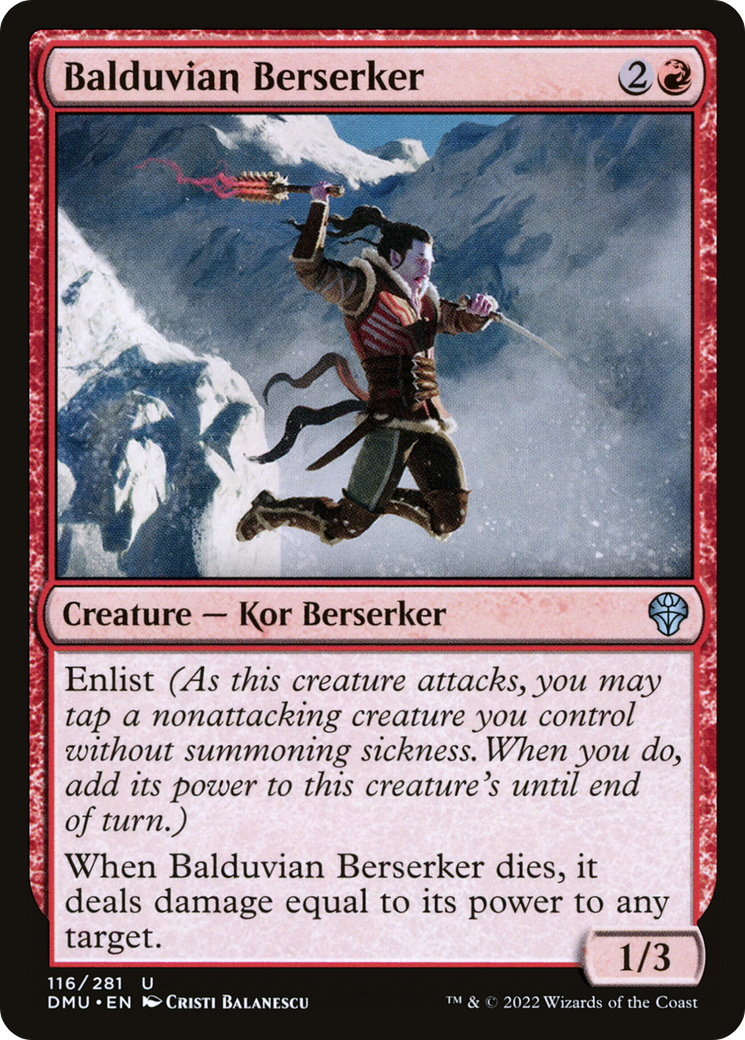 Balduvian Berserker (DMU) 116