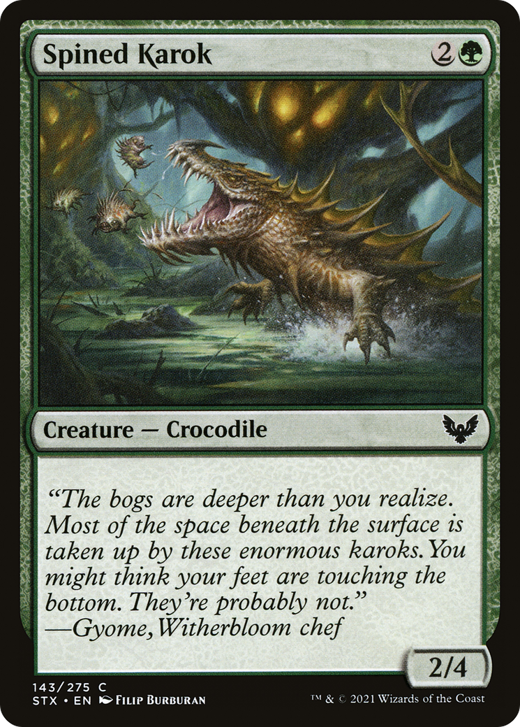 Spined Karok (STX) 143 - WZRD TCG