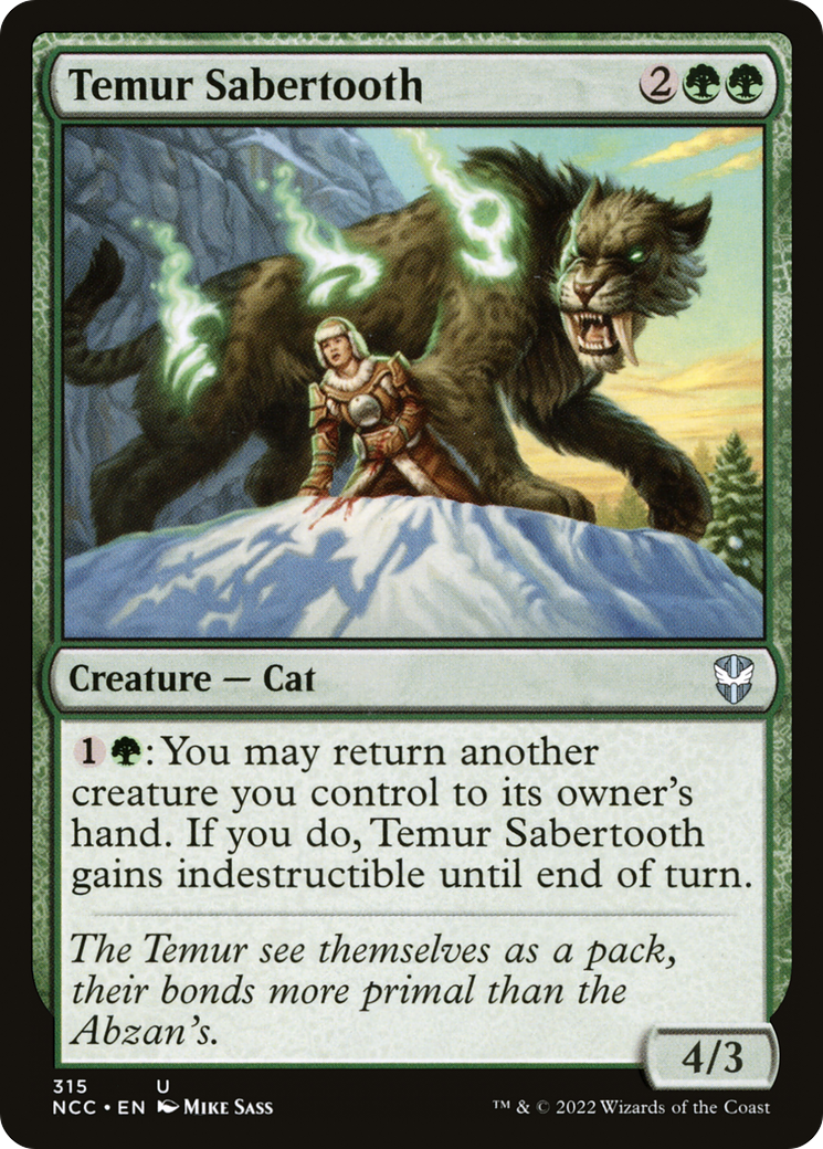 Temur Sabertooth (NCC) 315
