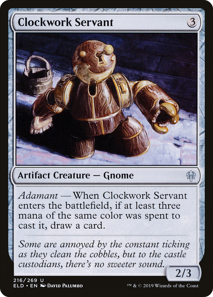 Clockwork Servant (ELD) 216