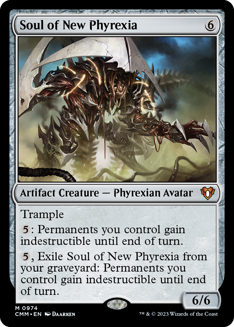 Soul of New Phyrexia (CMM) 974 - WZRD TCG