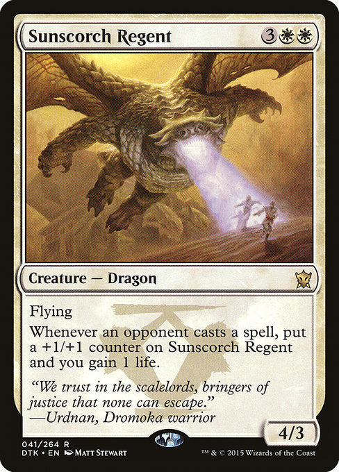 Sunscorch Regent front