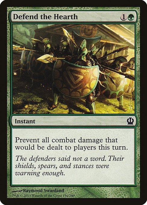 Defend the Hearth front