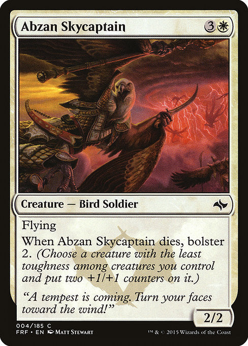 Abzan Skycaptain front