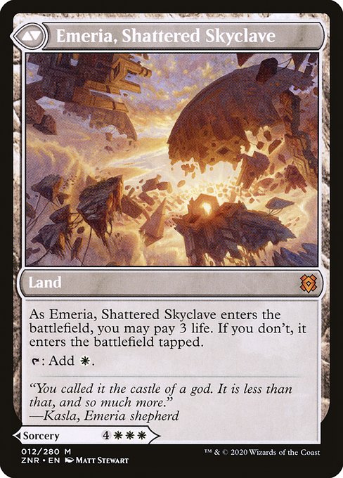 Emeria's Call // Emeria, Shattered Skyclave back