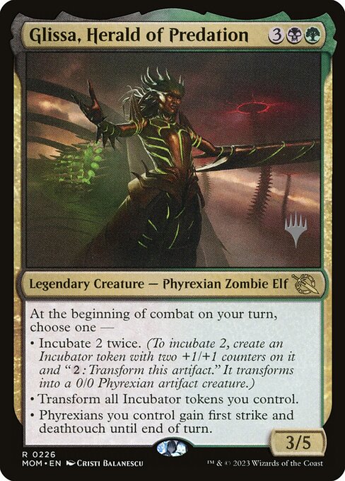 Glissa, Herald of Predation front