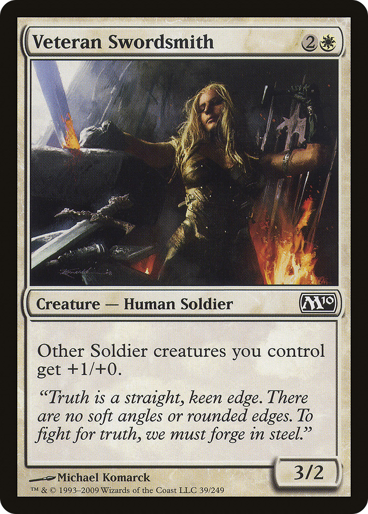 Veteran Swordsmith (M10) 39