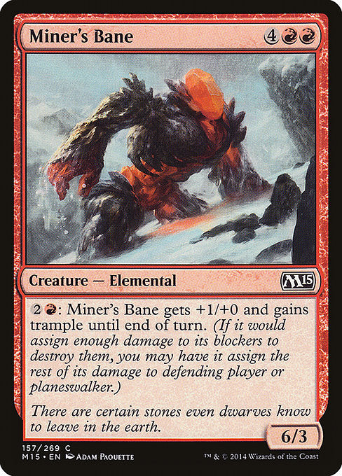 Miner's Bane front