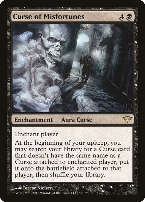 Curse of Misfortunes front
