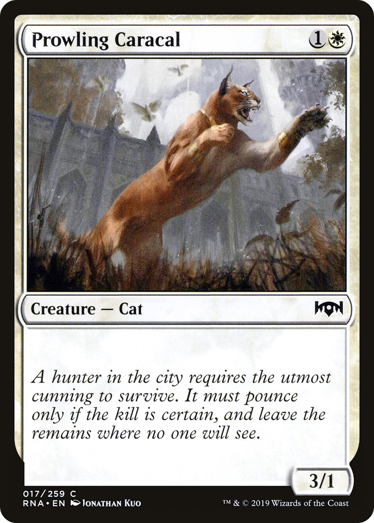 Prowling Caracal (RNA) 17 - WZRD TCG