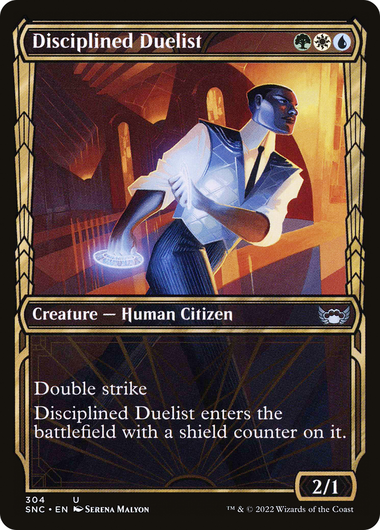 Disciplined Duelist (SNC) 304 - WZRD TCG