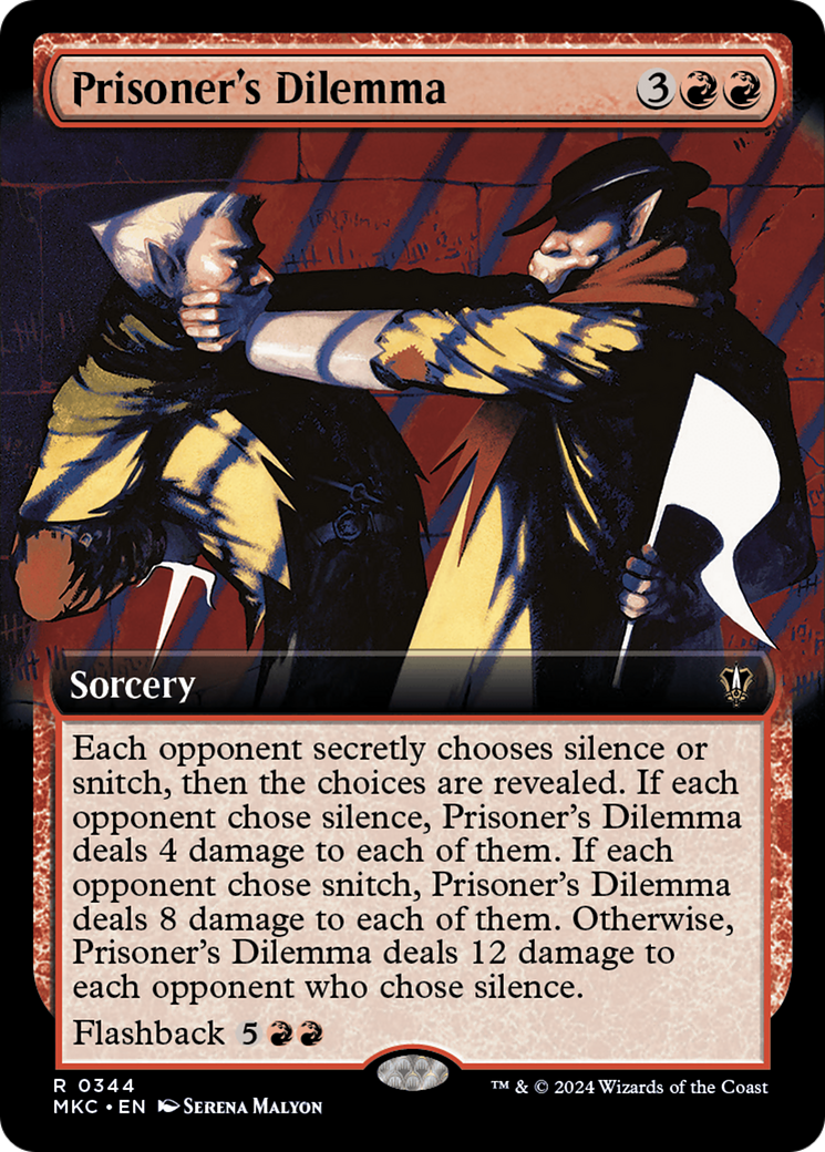 Prisoner's Dilemma (MKC) 344 - WZRD TCG