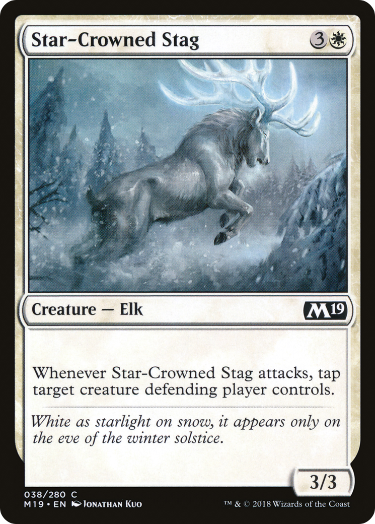 Star-Crowned Stag (M19) 38 - WZRD TCG
