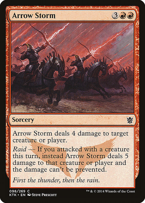 Arrow Storm front