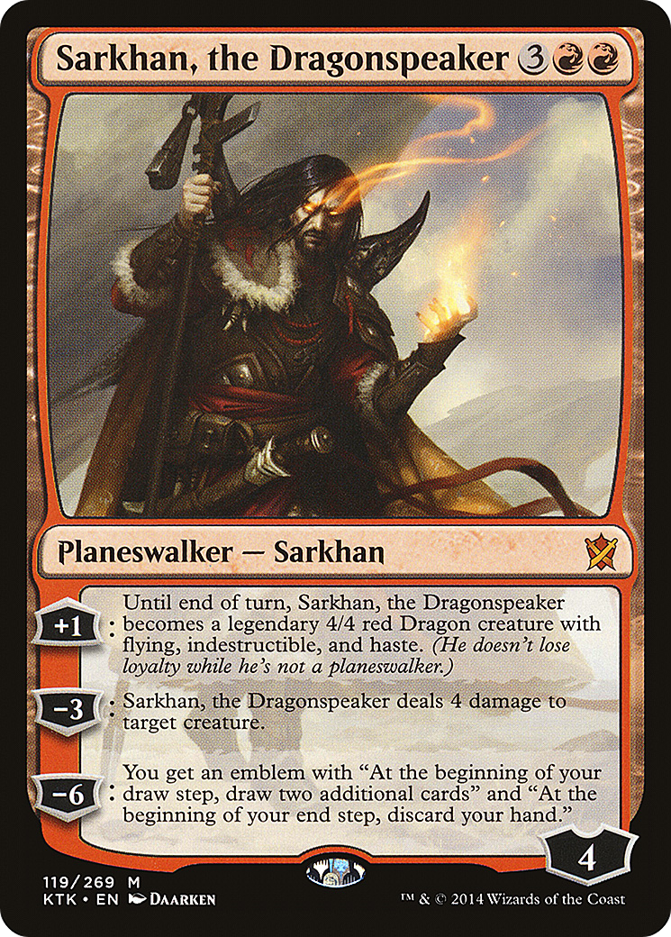 Sarkhan, the Dragonspeaker (KTK) 119