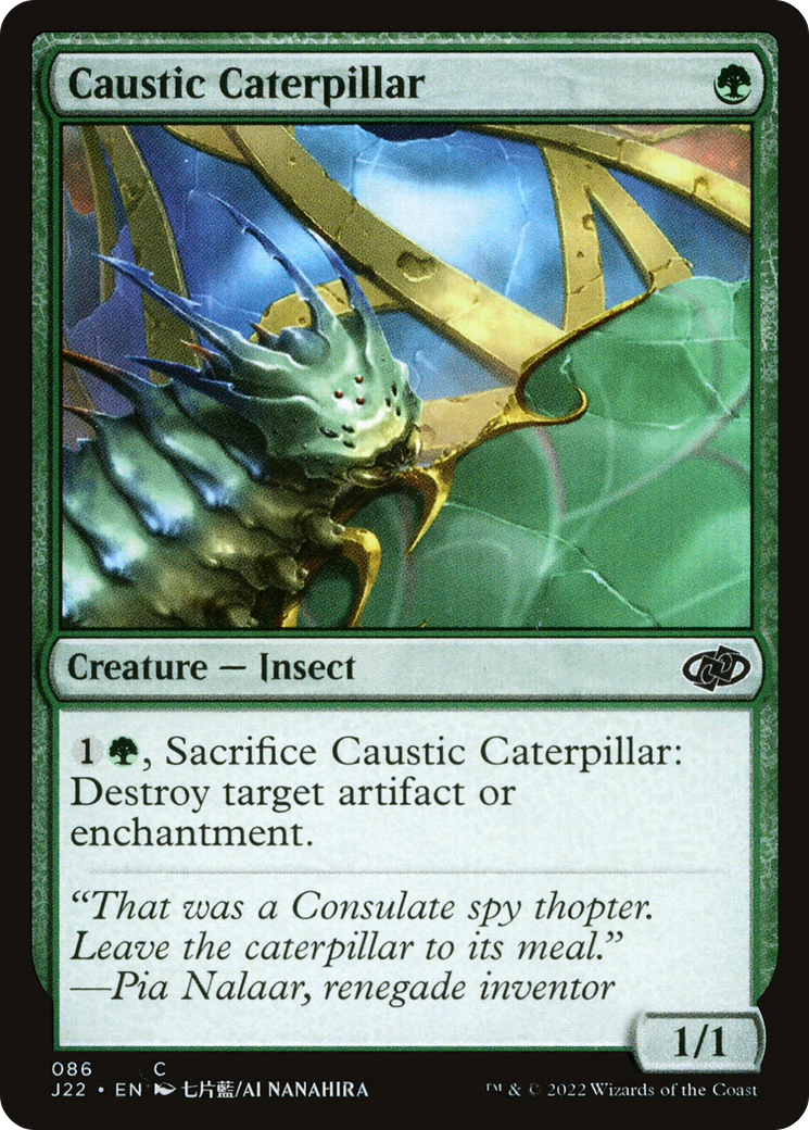 Caustic Caterpillar (J22) 86 - WZRD TCG