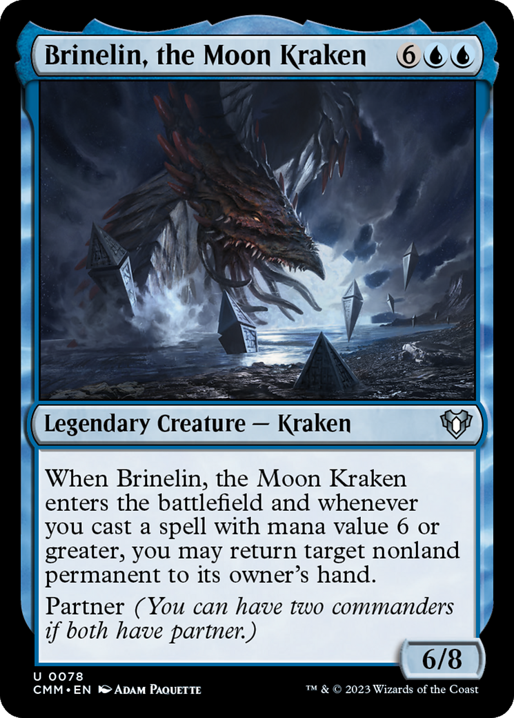 Brinelin, the Moon Kraken (CMM) 78 - WZRD TCG