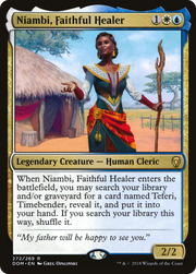 Niambi, Faithful Healer (DOM) 272 - WZRD TCG