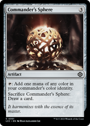 Commander's Sphere (LCC) 301 - WZRD TCG