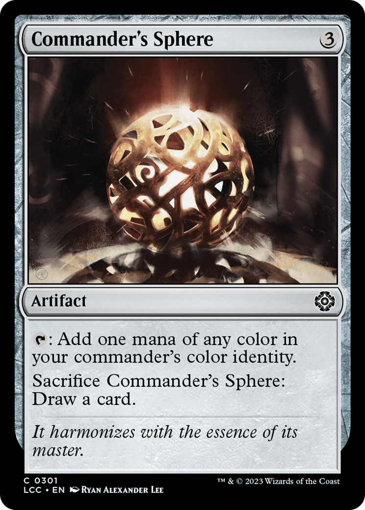 Commander's Sphere (LCC) 301 - WZRD TCG