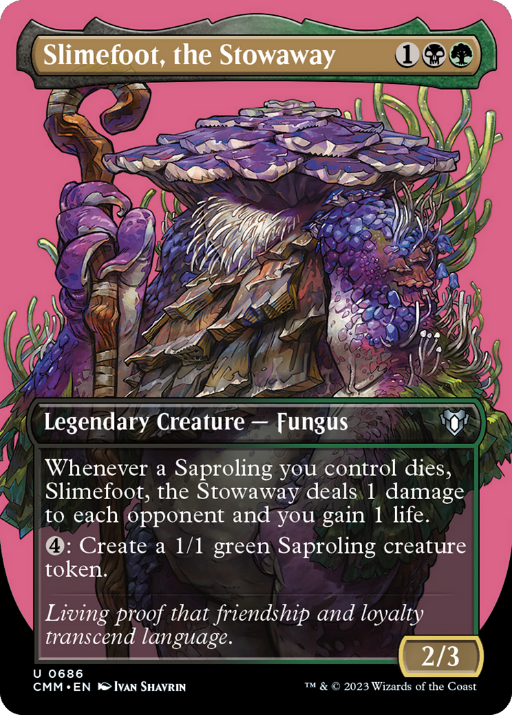 Slimefoot, the Stowaway (CMM) 686 - WZRD TCG