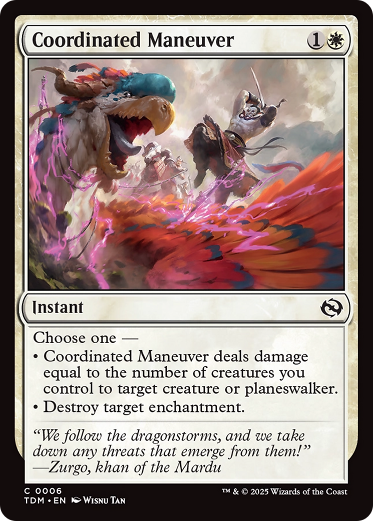 Coordinated Maneuver (TDM) 6 - WZRD TCG
