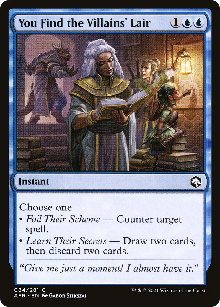 You Find the Villains' Lair (AFR) 84 - WZRD TCG