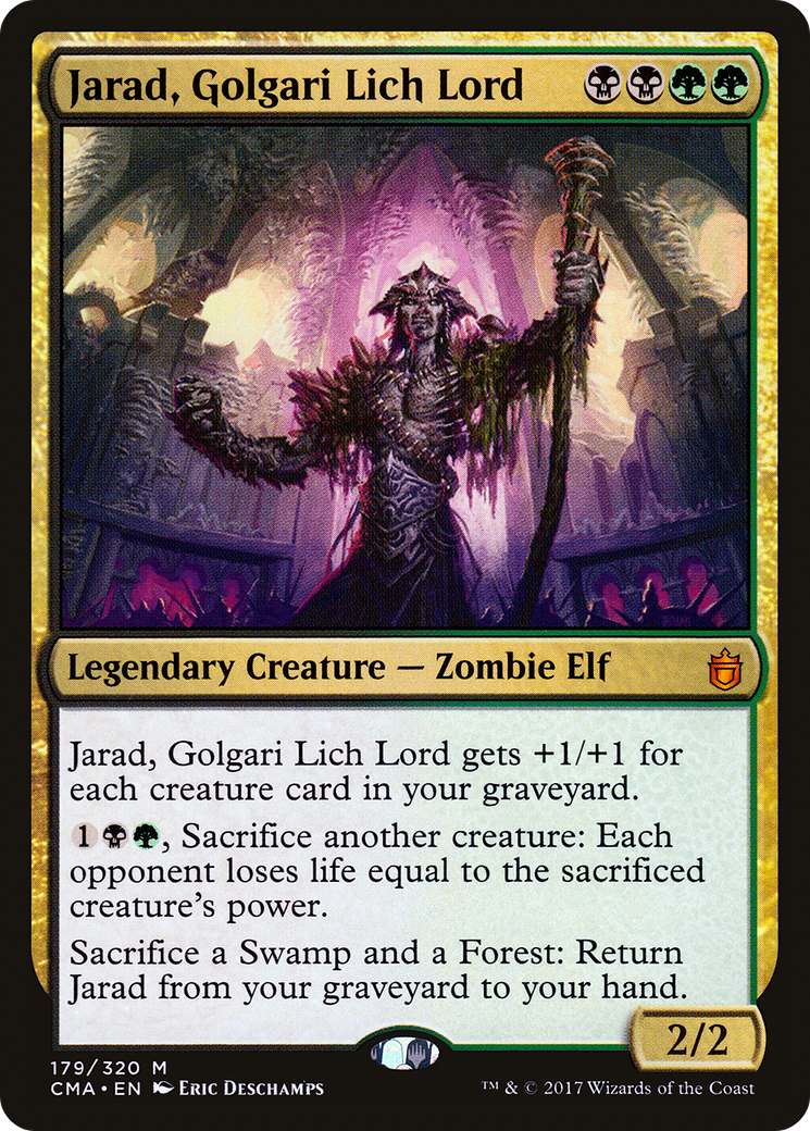 Jarad, Golgari Lich Lord (CMA) 179