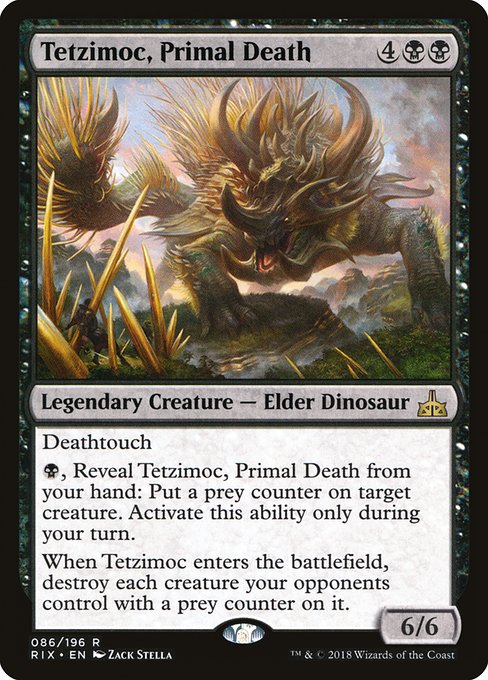 Tetzimoc, Primal Death front