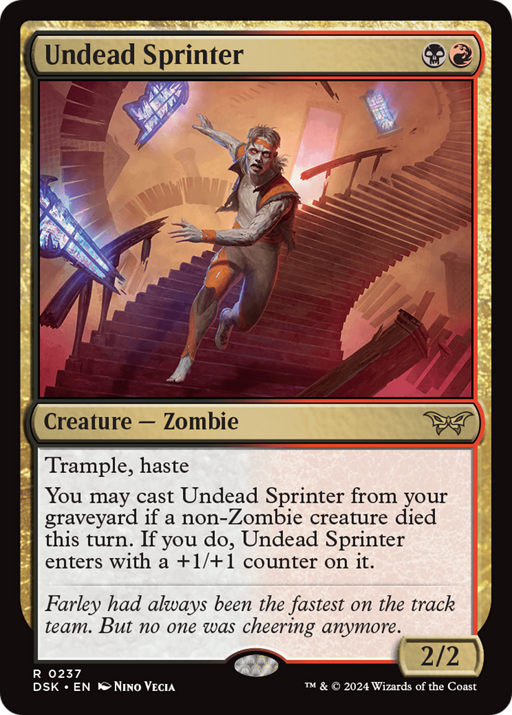 Undead Sprinter (DSK) 237 - WZRD TCG